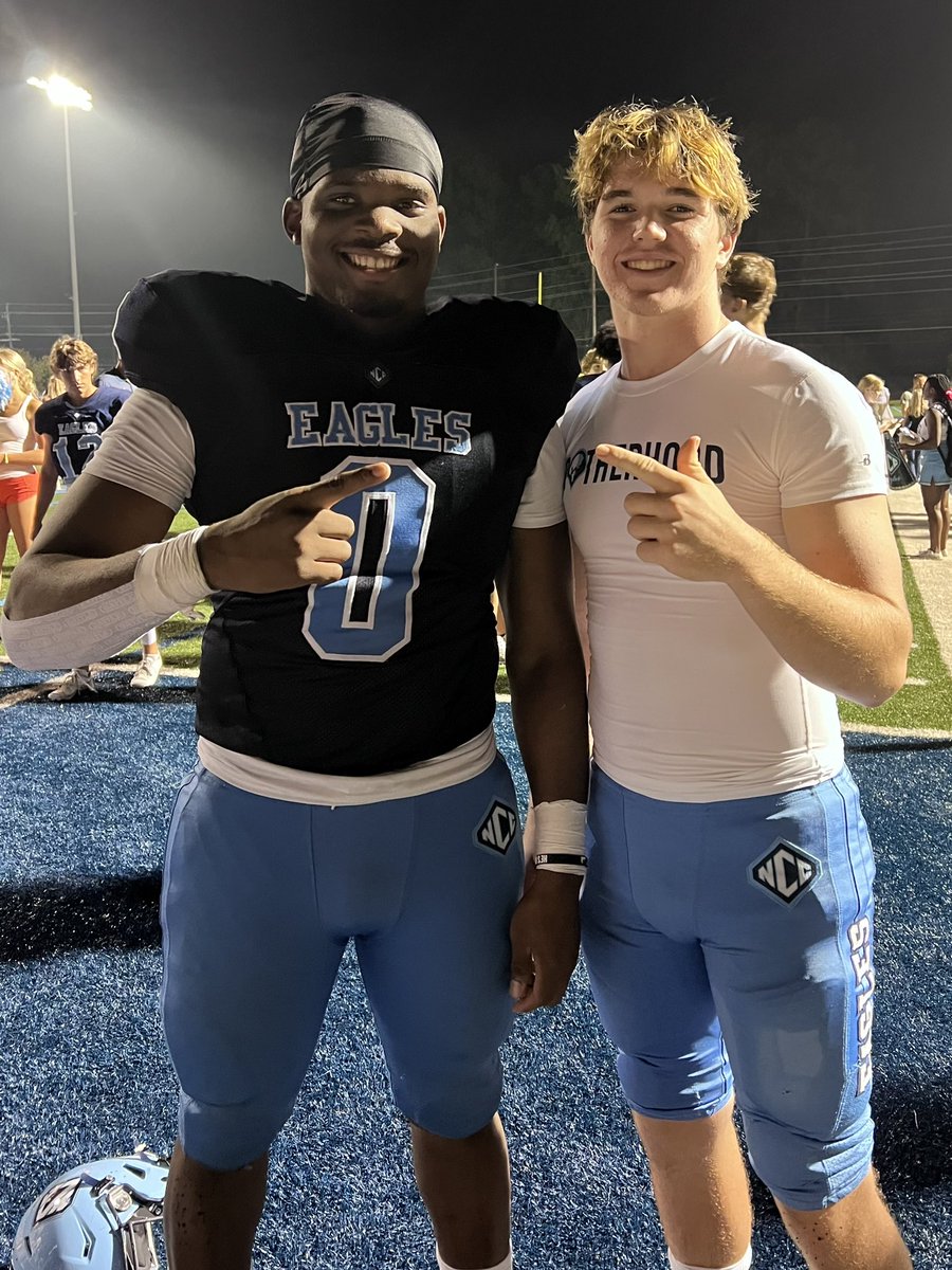Post game with <a href="/beedjy_g50/">Beedjy Guerrier</a> <a href="/NCCEaglesFb/">North Cobb Christian Football</a>