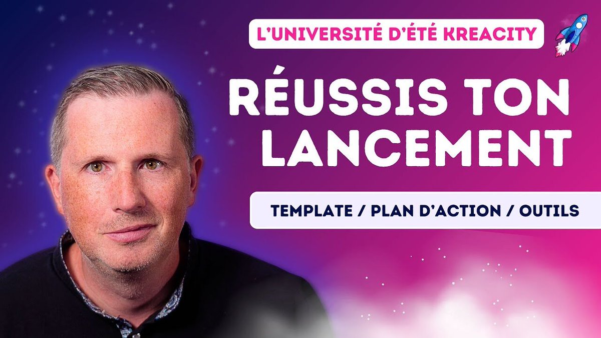 Aujour’hui, je fais comme Stéphane Bern : je t’emmène dans les coulisses du lancement de l’université d’été, un endroit connu de peu de monde et rarement ouvert au public et je t’explique comment toi aussi tu peux lancer ce genre de d’événements. 
youtu.be/nOqZNxDy_3w