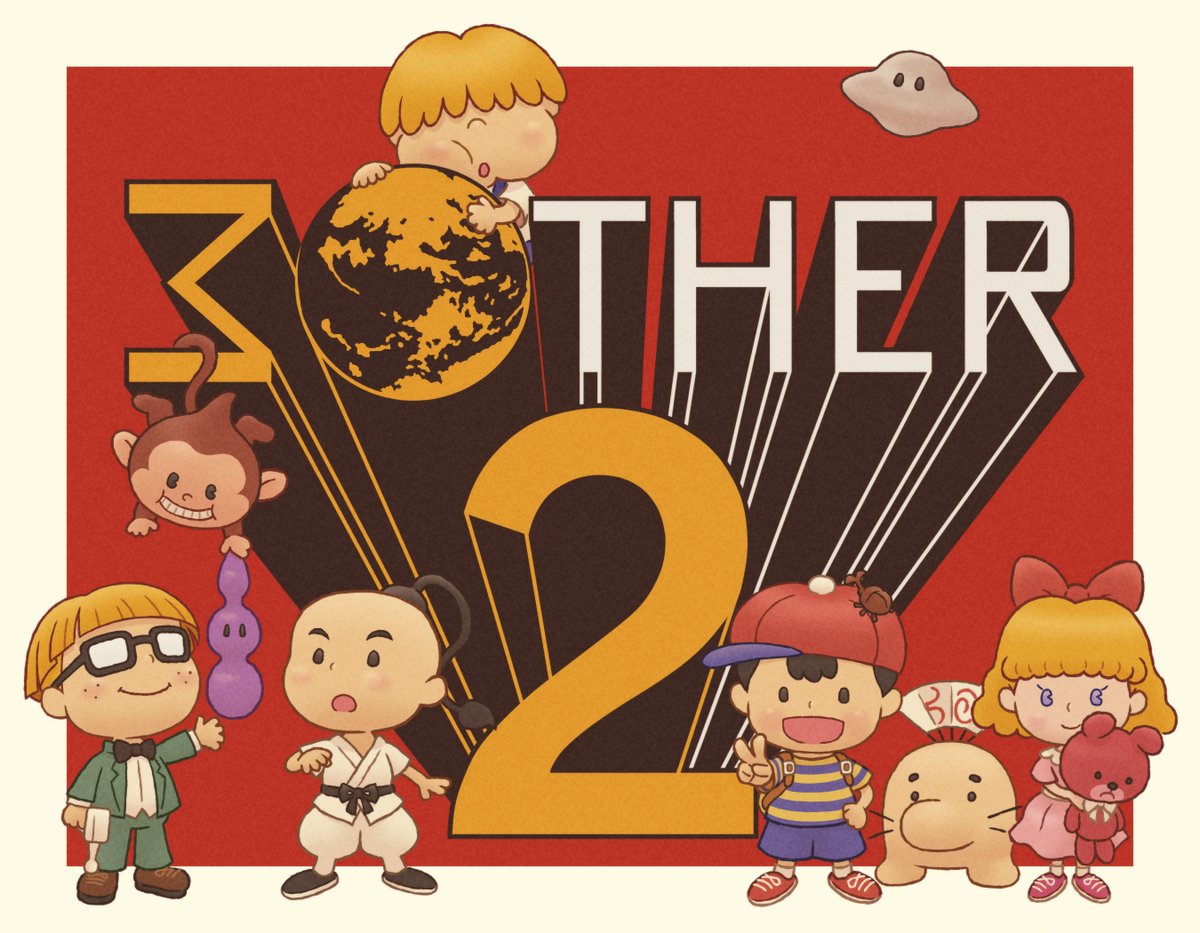 大幅な遅刻…
#Earthbound #MOTHER2_30th