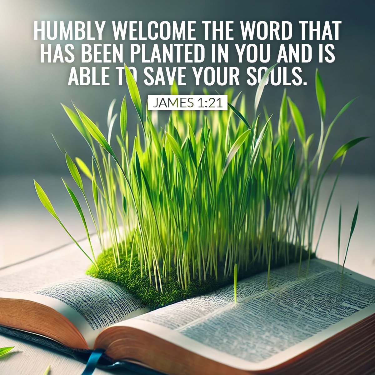 "Humbly welcome the word that has been planted in you and is able to save your souls." (James 1:21)

How are you welcoming the WORD in your ministry this year?

#catholicyouthministry #thriverswanted