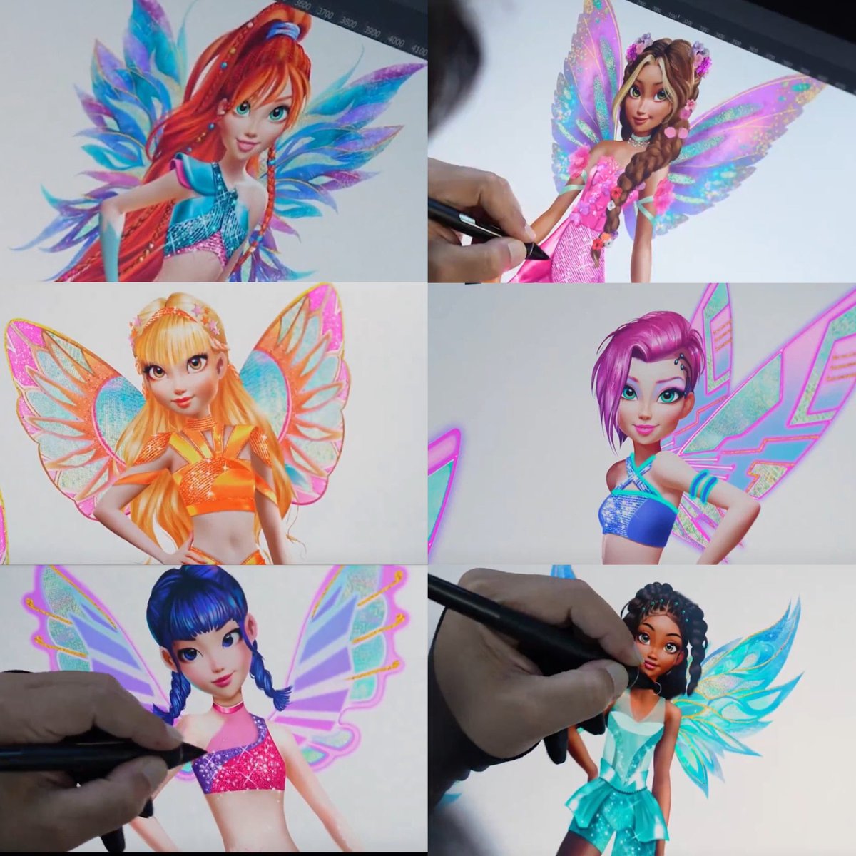 Imperoland's tweet image. Nel corso delle celebrazioni per i 20 anni delle #Winx, sono state rivelate nuove immagini del reboot in arrivo! 

Queste le nuove trasformazioni, che sembrano un mix tra la trasformazione Magic Winx ed Enchantinx 🧚 

Che ne pensate? 
Vedrete questo nuovo reboot del #WinxClub?