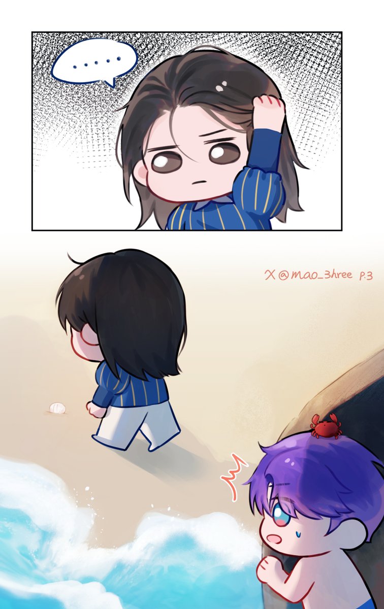 mao_3hree's tweet photo. The Little Mermaid p3-p4
(no 🔪this time)

#祁煜 #ホムラ #Rafayel https://t.co/atlipqc3G3