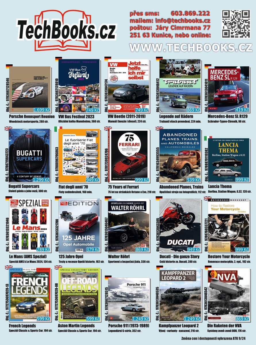 TechBooksCZ's tweet image. Nové knihy na září 2024 TechBooks.cz