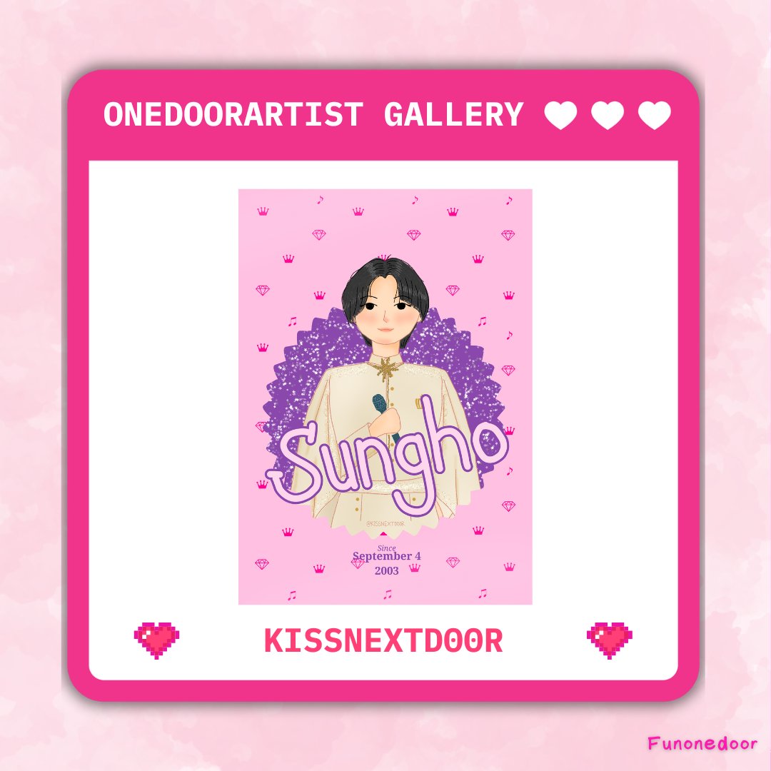 funonedoor's tweet photo. ⋆. 𐙚 ˚𝙊𝙣𝙚𝙙𝙤𝙤𝙧𝙖𝙧𝙩𝙞𝙨𝙩 𝙂𝙖𝙡𝙡𝙚𝙧𝙮⭑.ᐟ

SUNGHO BIRTHDAY FANARTIST CLUB 💖

poster by @KISSNEXTD00R

please give much appreciation to the artist! 🎨 https://t.co/eUTVHnhLe6