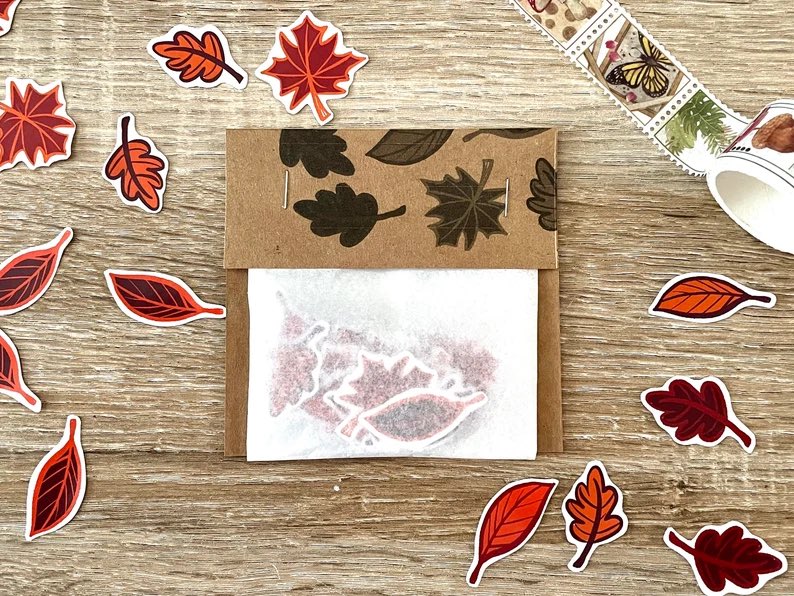 Autumn leaf stickers are back 🍂🍁🍂🍁🍂🍁🍂🍁🍂🍁🍂🍁