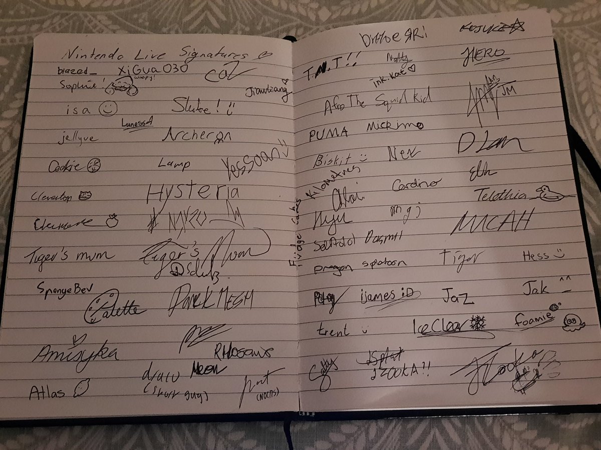 ShadowStars14_'s tweet photo. Thank you to everyone who came to nintendo live and signed my art book, your all like a second family to me
#oceanink https://t.co/UqOuT2uQx7