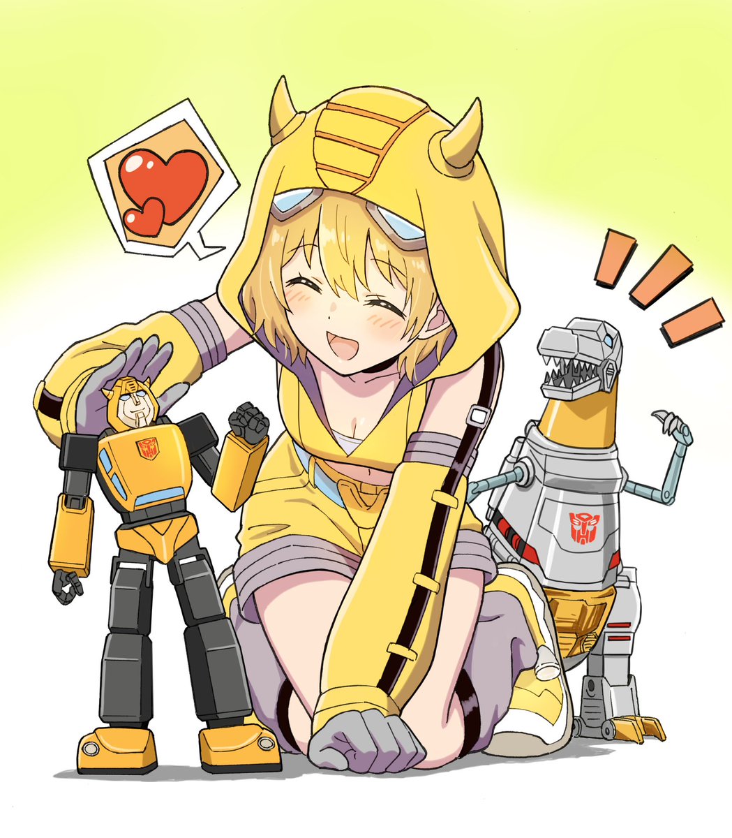 「#みんなのバンブルビーが見たい #Transformers 」|こまごま　C102土曜、東6ツ49bのイラスト