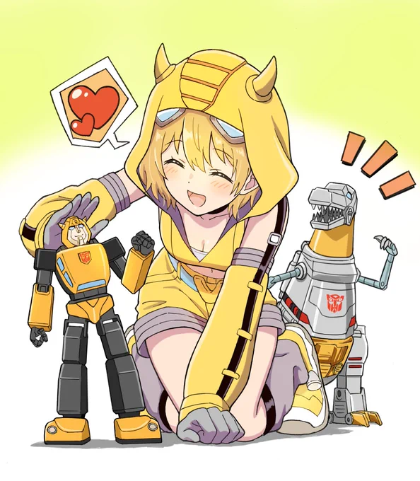 #みんなのバンブルビーが見たい #Transformers 