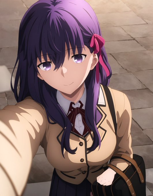 FATEの間桐桜のOriginal Loraを開発 Version1でほぼできてそう。  Original Lora for FATE's Sakura Matou.  Even though it's