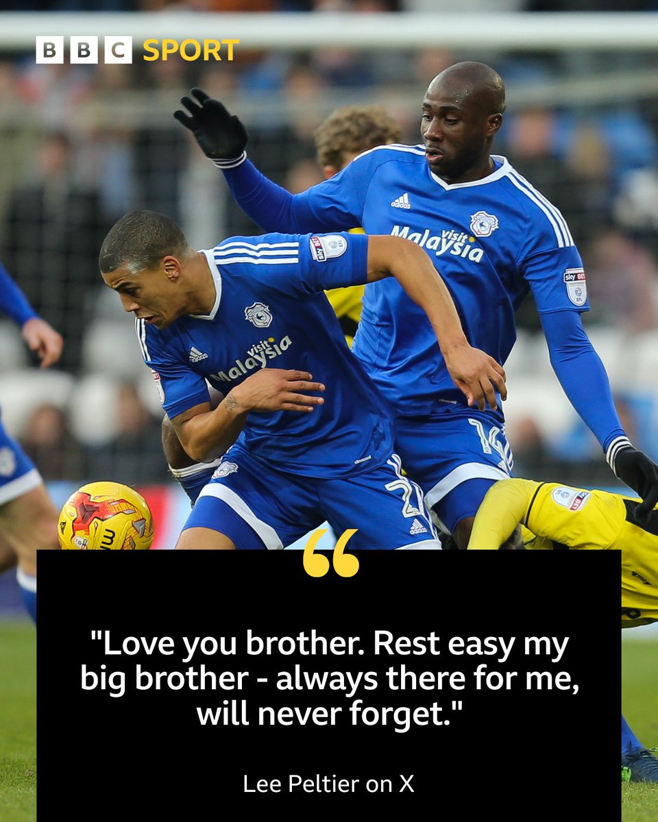Ex-Cardiff City defender Lee Peltier has paid tribute to former teammate Sol Bamba. 

#BBCFootball