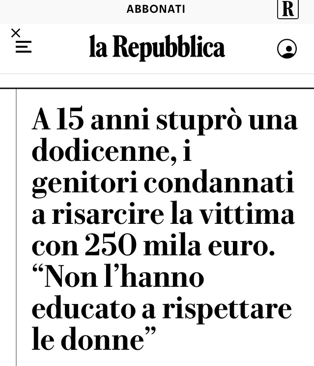 A scuola non si fa e Valditara ha escluso l’educazione di genere anche dalle linee guida sull’educazione civica. Ma questa sentenza è importantissima perché mette un punto fermo educativo, culturale. E mette le mani nelle tasche delle famiglie, forse l’unica via per svegliarle.