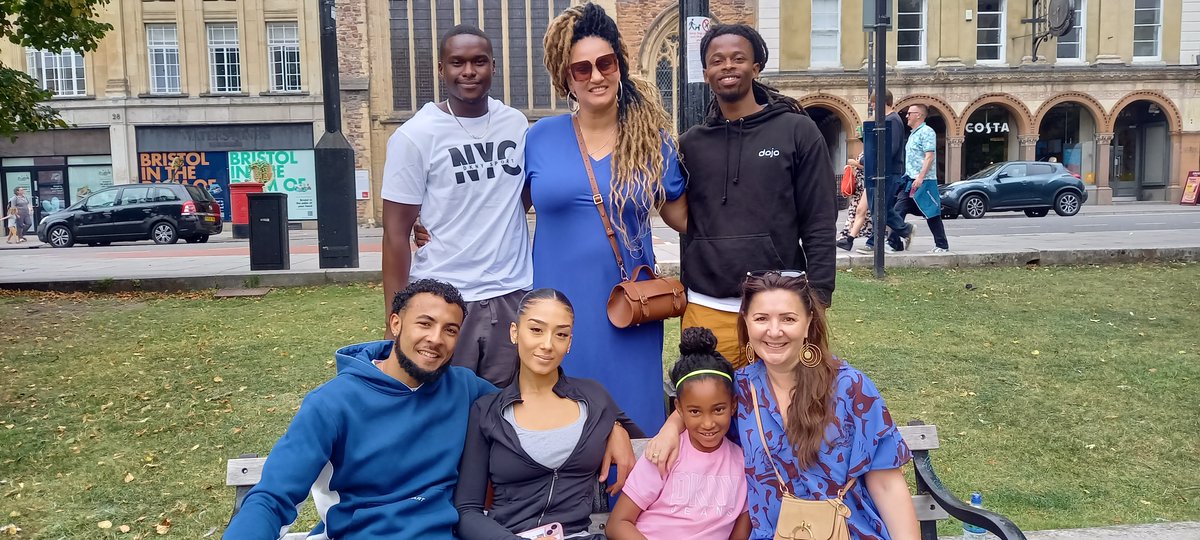 RobCollinGuide's tweet image. Lovely group from Bristol, Manchester, London and US on #BristolSlaveTradewalk on Saturday 31 August. A lot to discuss on this difficult part of Bristol, Bath and British history and Colston&apos;s divisive legacy, and of the relevance of this history to us now. @Dr_RGStone @BBGuides