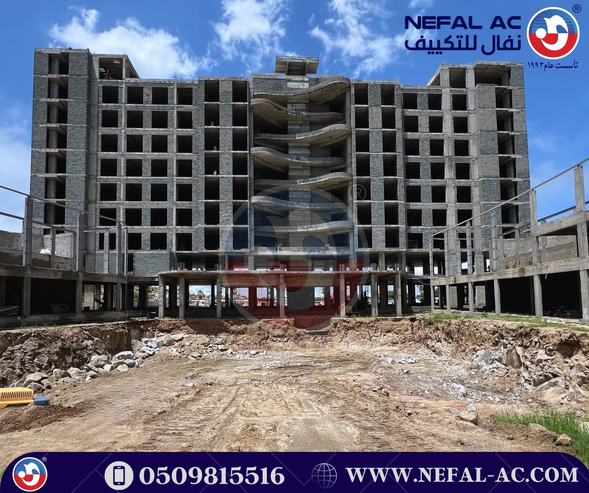 NEFALAC's tweet image. ✨تم بحمد الله توقيع عقد #التكييف  بنظام #VRV لمشروع #فندق #انتركونتينتال (INTERCONTINETAL) - بمدينة #ابها 📌
❄بسعة تبريدية 2200 #طن❄
✨#لا_شيء_يفوق_الخبرة
✨#لا_شيء_يفوق_نفال
لتفاصيل اكثر قم بزيارة موقعنا: nefal-ac.com 🔗
او بالتواصل علي ارقامنا: 0509815516…