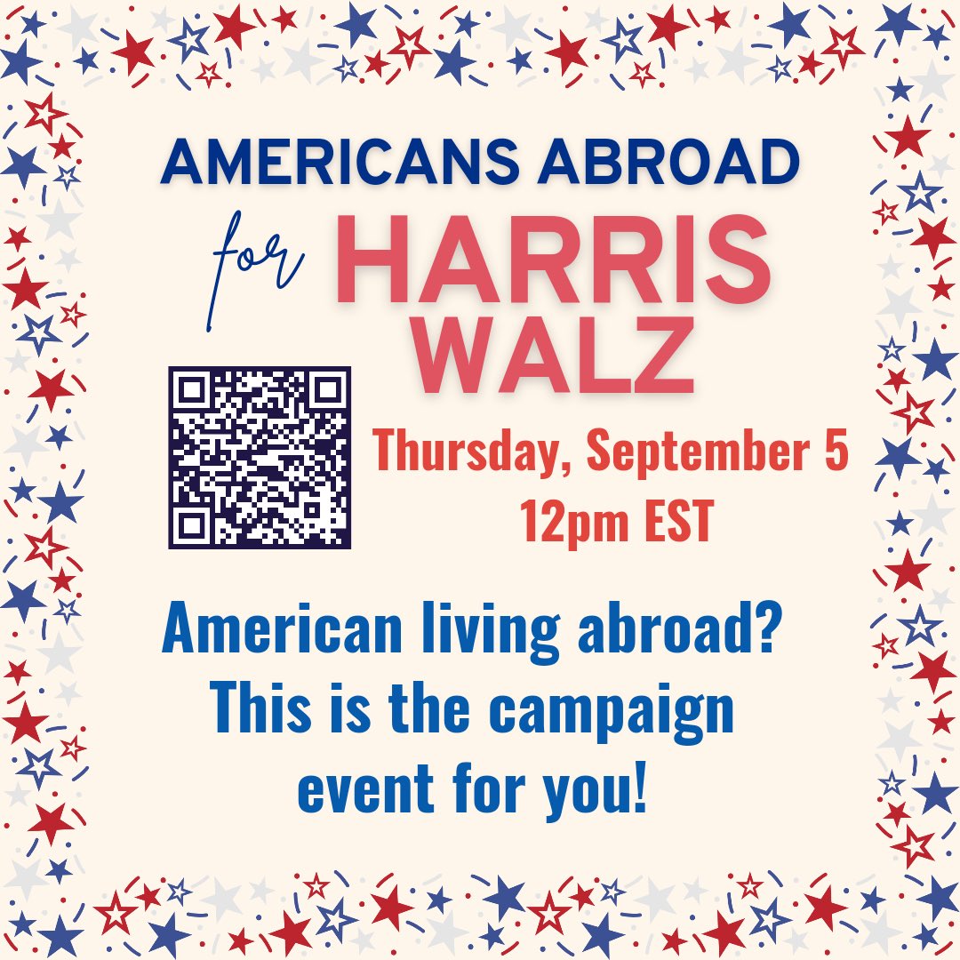 Democrats Abroad tweet media