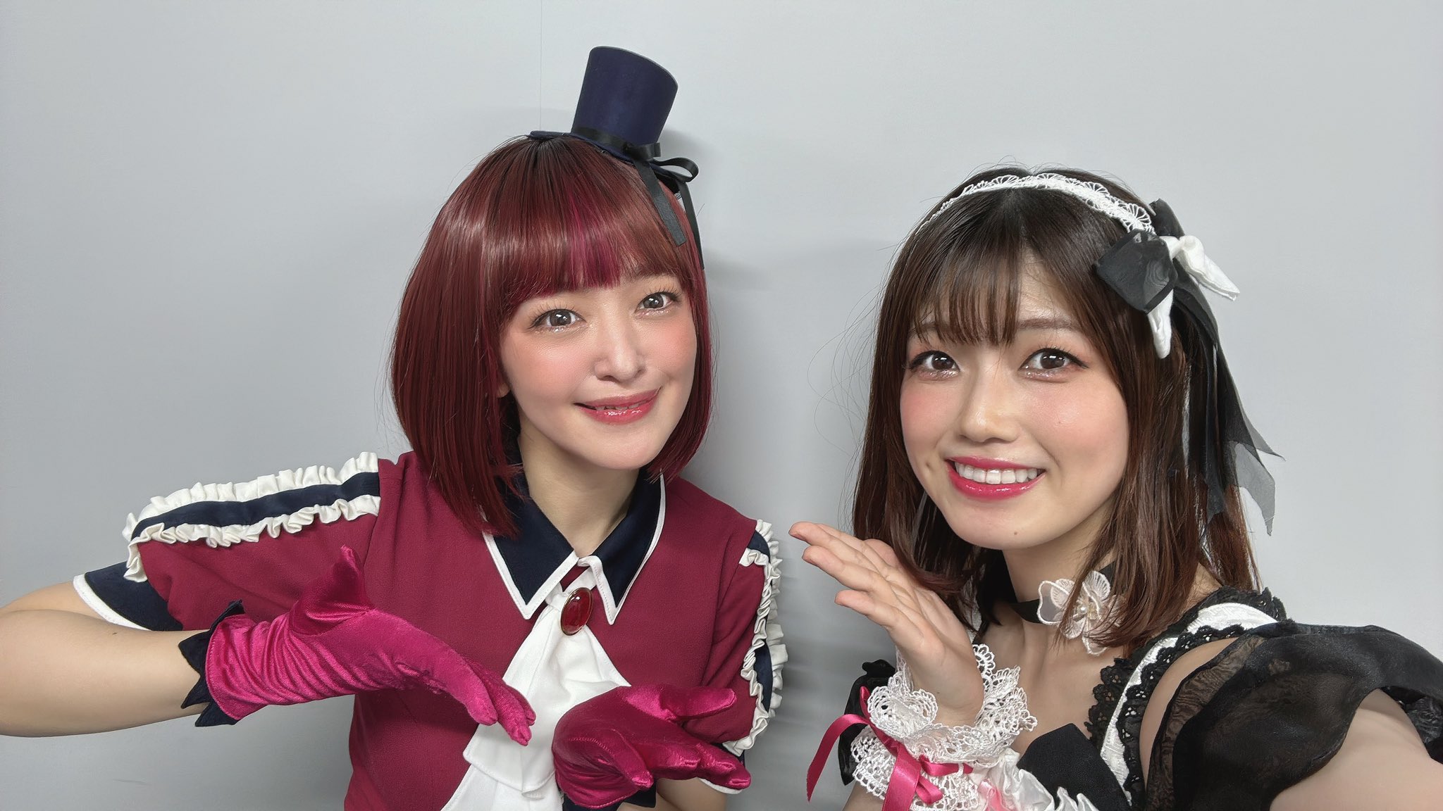 前川恵 同じ事務所の先輩である潘めぐみさんと 撮っていただきました🌟✨✨ B小町、有馬かなちゃん、 ほんっとうに輝いていて、  かっこよくて、 待機中もモニターに釘付けでした… トップバッター、 最高にブチ上がりました……！！！🫶 #アニサマ #推しの子 ...