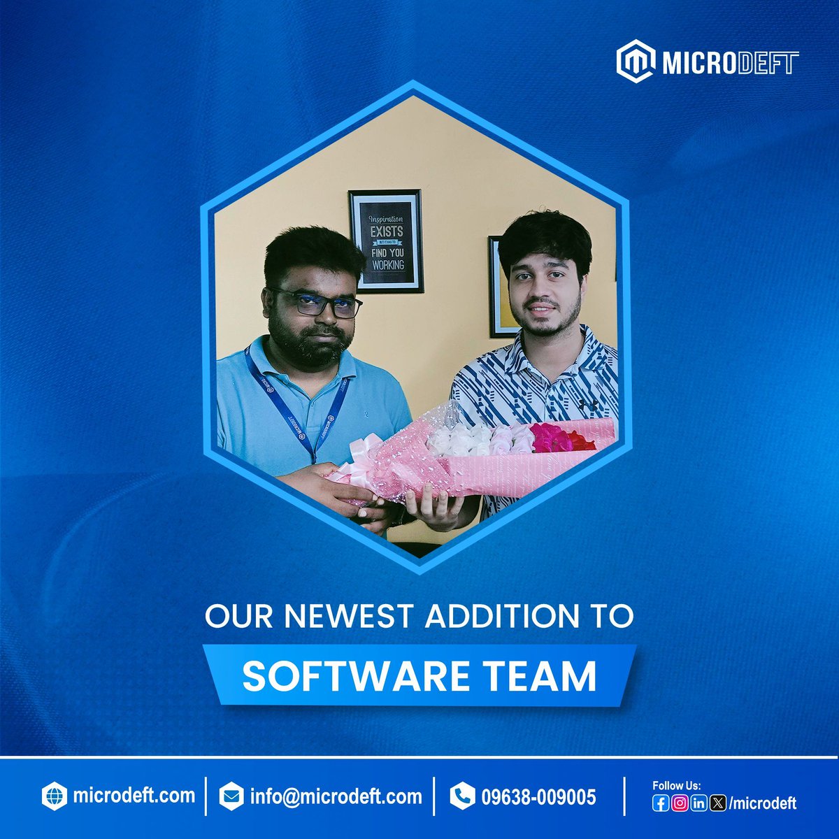 microdeft's tweet image. We’ve got some exciting news
Welcome to the Microdeft family!
#Welcome #NewBeginnings #TeamMicrodeft