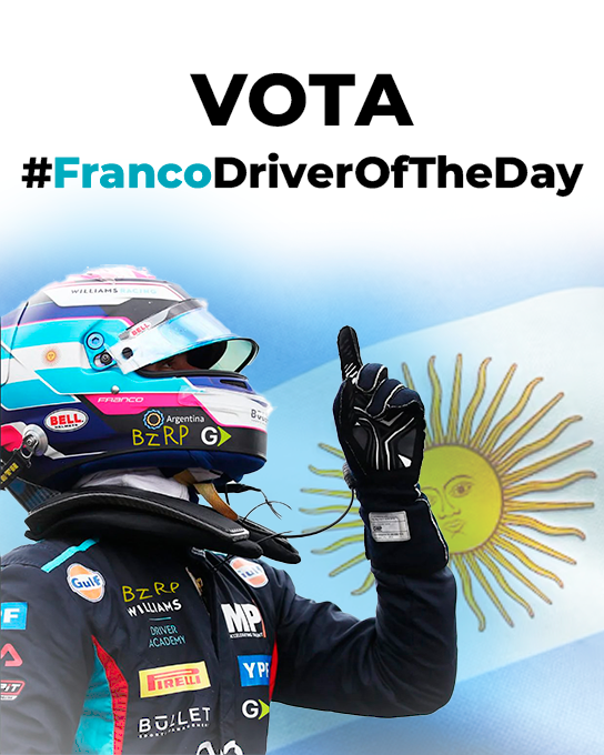 ColapintoUpdtes's tweet photo. TODOS A VOTAR A FRANCOOOO🇦🇷🇦🇷🇦🇷👇
https://t.co/UEcaov0ZLm

#FrancoDriverOfTheDay #FranColapintoEnF1 https://t.co/7poA8q84T4