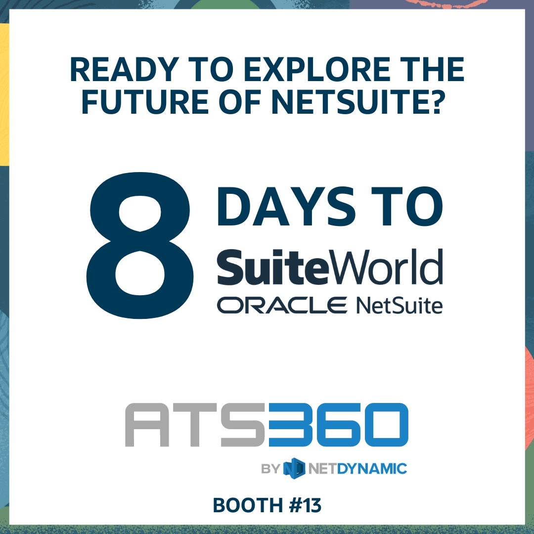 Net_Dynamic's tweet image. Ready to explore the future of NetSuite? Meet our experienced #NetSuite professionals at the booth, and discover what’s in store by visiting 
👉ow.ly/oFQ650TaRPB
Book your appointment now for a chance to win an iPad! 🎉

#NetSuitePartner #SDN #SuiteWorldCountdown