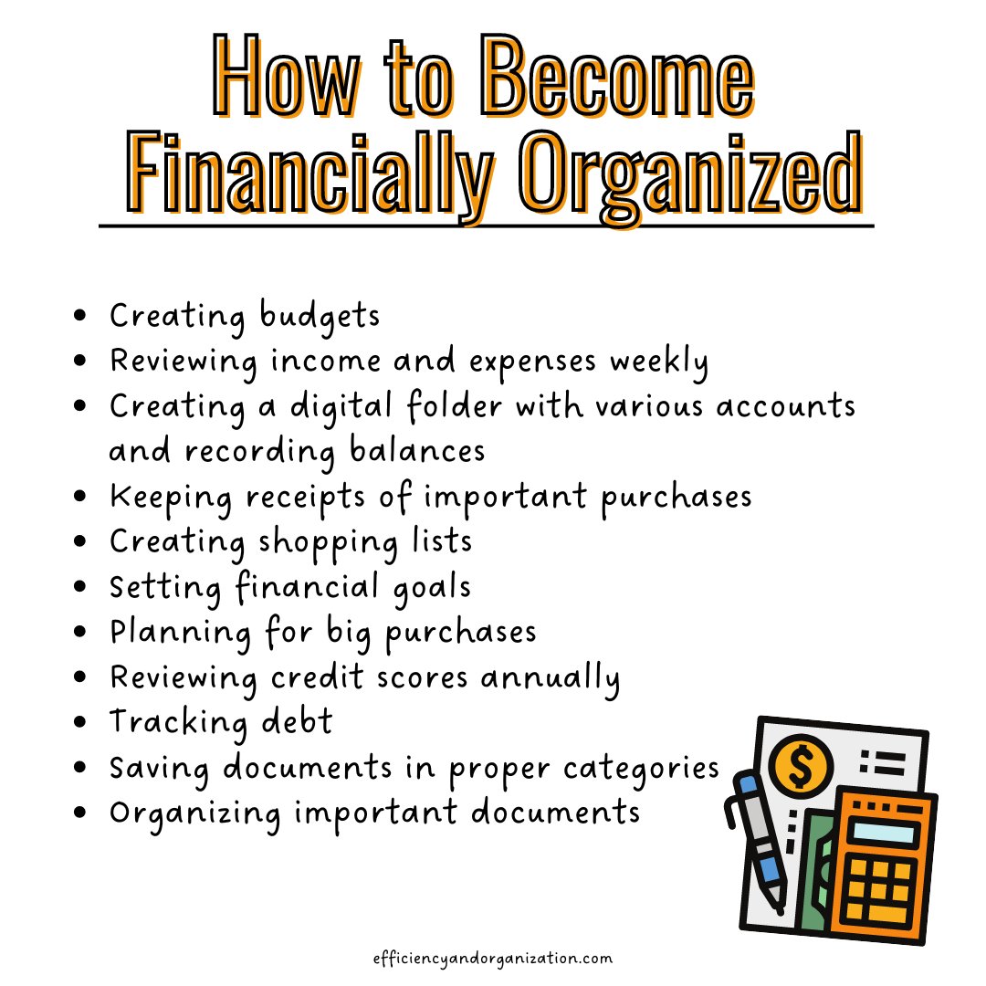 DrRHernandez's tweet image. Here are some quick tips on how to be financially organized.  More on this can be found here:

efficiencyandorganization.com/f/9-categories…

#organizing #sorting #categorizing #financialdocuments #financialliteracy #helpfultips