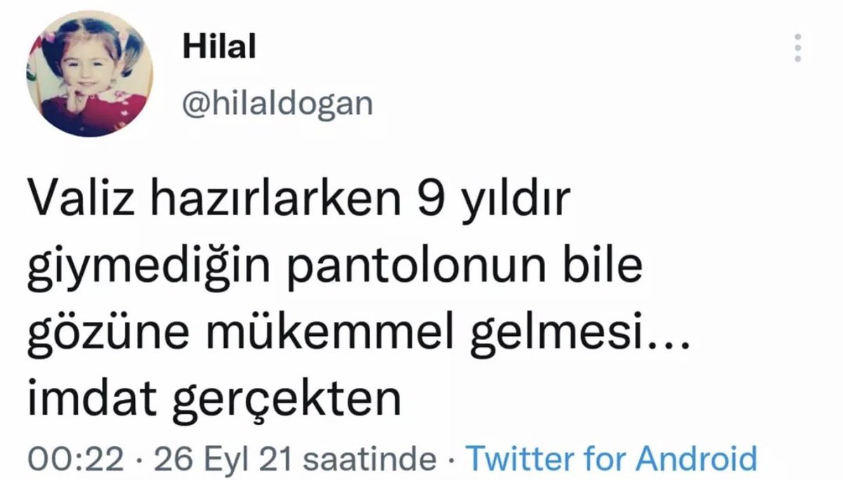 Her yıl aynı şey