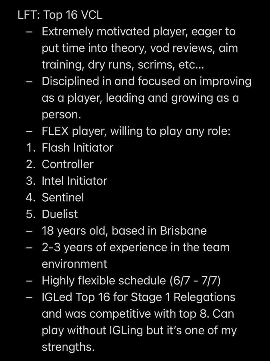 Probably my last attempt at working with a team for the remainder of this VCL season. Rts and likes are appreciated &lt;3