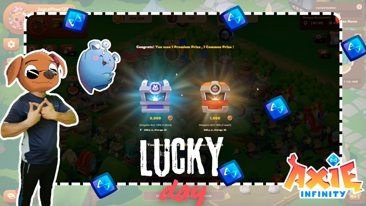 AzuajexKIND's tweet image. #GM dear gamer family of the Web3 ecosystem in @Ronin_Network we continue to enjoy every game to the fullest and today after a drought of a month the luck is back! #Moonfall I hope it lasts for many more days #AxieHomeland is the best ❤️‍🔥 #KindCreator