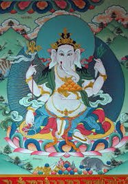 OfDakinis's tweet photo. @dhammainvicta @MagadhXBT Ganesh was practiced by Buddhists of the Mahayana since ancient India and was seen as a emanation of  Avalokiteshvara, it was Atisha who brought the practice to Tibet and was a frequent practice of Je Tsongkhapa himself https://t.co/Cc8FiO5i3Q