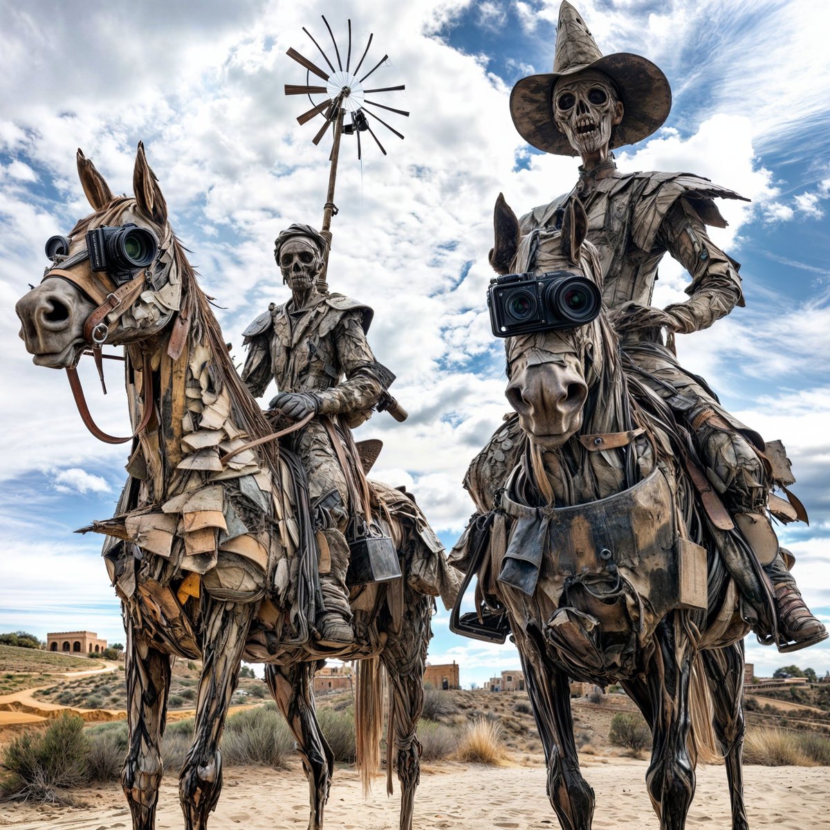 FlyDesignJC's tweet image. En resolución, él se enfrascó tanto en su lectura, que se le pasaban las noches leyendo de claro en claro, y los días de turbio en turbio, y así, del poco dormir y del mucho leer, se le secó el cerebro, de manera que vino a perder el juicio.