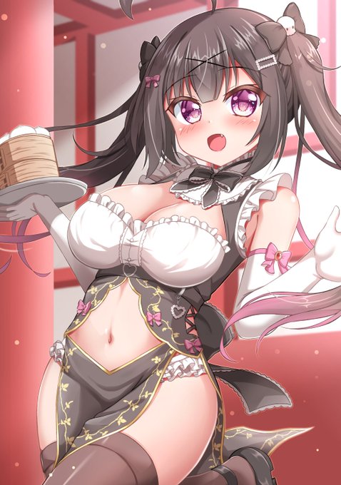 黒チャイナ🖤🎀 