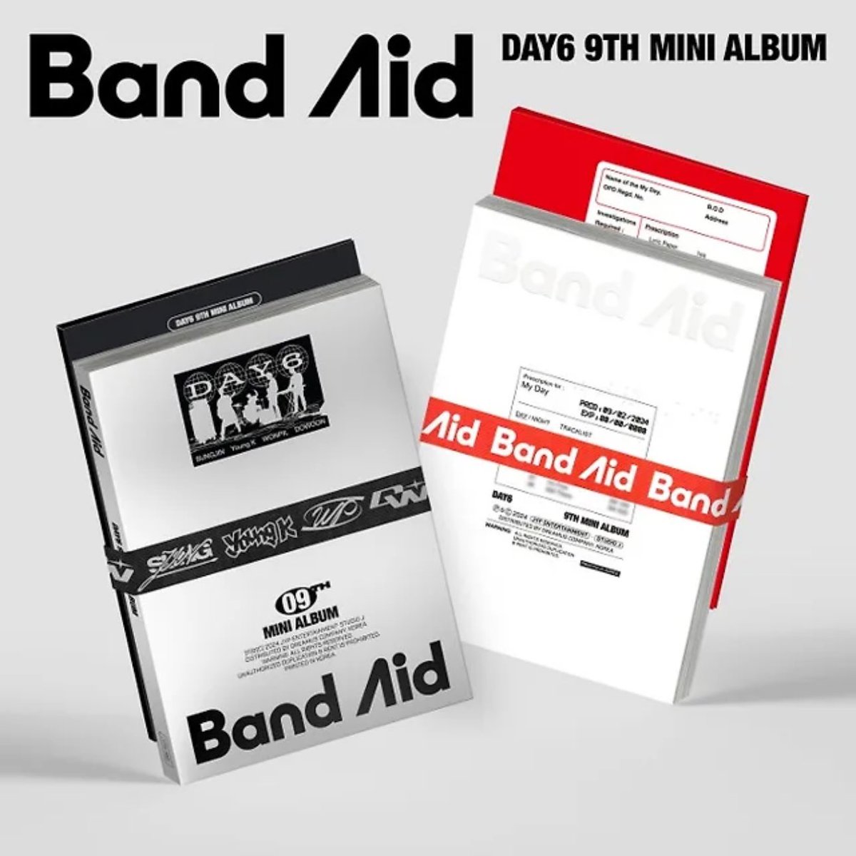 데이식스 컴백 기념 #RT 이벤트 ٩( ᐛ )و !!

추첨을 통해 2분께 데이식스 'Band Aid' 앨범을 보내드립니다! ♥

위드뮤 미공포도 함께 넣어드려요! (멤버 랜덤)

#데이식스 
#Band_Aid 
#녹아내려요