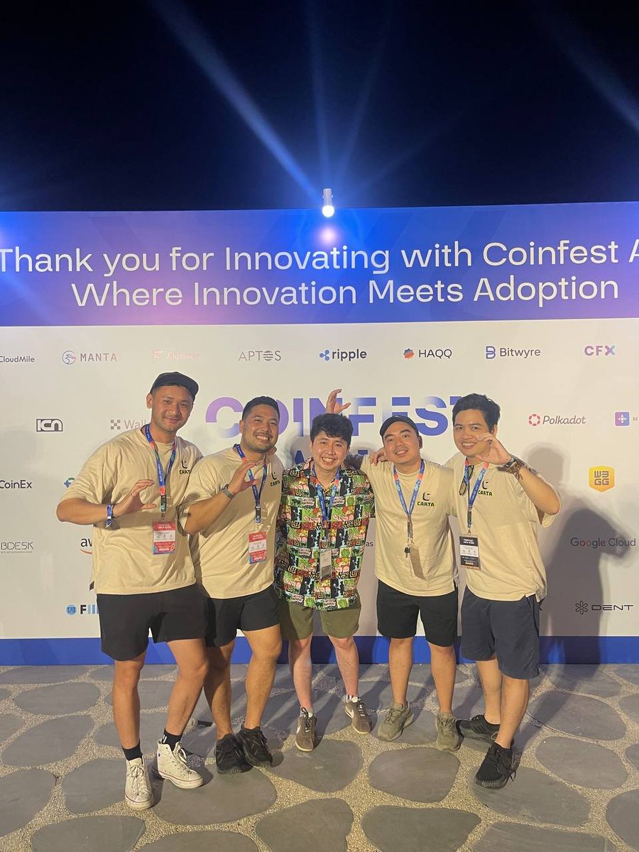 0x_JaeThorn's tweet photo. ⭐️Carta: Product First, Party Second

So during my travels to @CoinfestAsia, I've met the cool guys at Carta Wallet, and boy I am hooked.

See thread:
https://t.co/d1aV80WsEX

Not only are the guys CHADs, they've built this project via bootstrap (own funds)! - external investors welcome

🪪 What is Carta (@cartawallet) , you may ask?💳

To put it shortly, Carta's going to be your all-inclusive friend to use to Network and Store your Web3 Assets.

i. Security:
It's got this nifty NFC chip that's waaay different than 
your normal Myki Card NFC. It's called the Nxp NTAG 424dna, preventing card skimming and other in-person hacks to steal your stuff!

See more here:
(https://t.co/gcNtPg6QdY)

Rest assured that your contacts and valuable asset contents ( $ETH, $AVAX, $MATIC, $BNB and many coming soon) are SAFU!

Not only that!
- WalletConnect:
You're able to do DeFi on any web3 DApp like @uniswap or @aave as long as they support wallet connect.

- Security:
With any transactions that you'd do, the app and your funds are protected via:

* Biometrics (FaceID or fingerprint scan)
* App Password
* Card itself!

Did you know it's also Water-Proof:
https://t.co/6XZAN6Dfoh

This is fun! 😜

ii. Network Availability
Currently enabling over 10+ chains and over 10,000+ tokens, rumbles of a $SOL integration as well !

You're also able to import/export, reflect back your current/new wallet if you need to move to other mediums!

Possibly I'd love to see a @sanctumso and @ISC_money integration... wen #cartaSOL? 😁

Possibly another interesting card-based project like @basedappHQ .

iii. Network Card: A new way to Connect!
The highlight of its card feature was it's way to seamlessly onboard new crypto users. 

They sure onboarded me! 
Not only is it a wallet, but you're able to use it as a network card! Will definitely be using it during @token2049 

Quick Snippet:

That's all you need to know about Carta at a glance, but if you've read this far.. hold on.. I've got some secret flavour for ya at the end! 

Who are the Teams?
These would be the chads, Adam, @saitamoe , @Sam_Z30 and more in the team! 

How it started?
The company itself started 6 years ago, with @cartawallet born a year ago and released this April (2024), the whole idea is simply to solve the problem of:

"How to Onboard Normies, into Crypto.. SIMPLY!"

When Adam (Co-Founder) tried to get @Sam_Z30 into web3.. the daunting task of setting up a @MetaMask wallet, adding a seed phrase (FEAR!😱) and transferring assets.. was simply too much for a user..

UI/UX needs to be improved!❤️‍🩹

Not only that:
The Carta team has experience in Crypto Payment Gateway (CPG) Market, with Paywong (@paywong) and its API integration solution Walawong (@walawong)

Experienced and still hungry....

So enter Carta, where you're able to store your crypto and easily use crypto, with a team that is experienced in the space! 

More details:
https://t.co/mS2aIbzSsP

What's the Alpha?
Things are chugging along with a lot more new features and potential products in the pipeline!

These includes:
1. Swap availability
2. Potential Crypto Payment Gateway (CPG) w/ @Paywong
3. Further integrations into Telegram and Others!
4. Auto-Staking of Assets (ETH, and other PoS)

Keep an eye on this one and I'd suggest buying one for yourself:
https://t.co/3M3Sear3Eu

> Use Promo Code: <
0xJAE 
Enjoy 15% discount on your Cards Purchase! 

There is an interesting thing to note for Carta and this is $CREW:
https://t.co/MKZAwT5fgm

This is all early! and why I said that Carta is:
Product First, Party Second.

They've built the infrastructure, POC and bootstrapped it to become THE card at @CoinfestAsia even before creating $CREW!

Buy the card, get ready for an adventure 🏆

So stay tuned and follow the team, really good stuff coming in the future!!