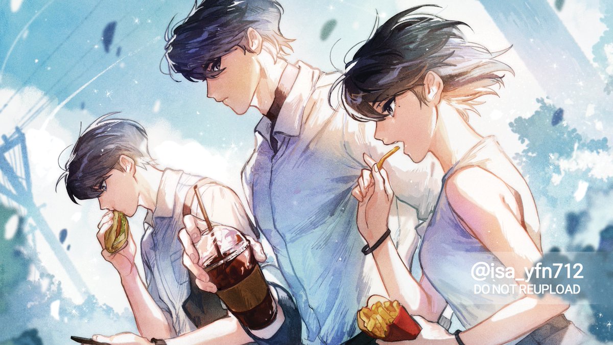 대만판 전지적 독자 시점 일러스트북에 유한킴으로 참가했습니다!! 좋아하는 작품에 함께 할 수 있어 행복했습니다🥹🖤💜🤍 
*이미지는 크롭된 일러스트입니다!!