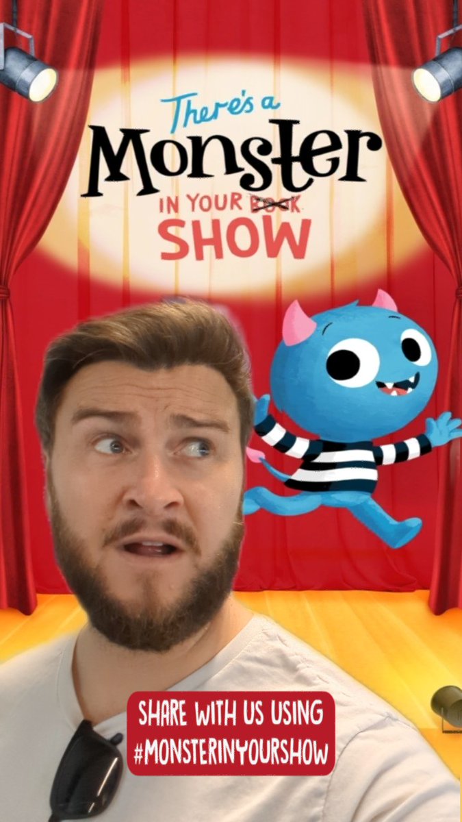 Hi <a href="/RiversideLondon/">Riverside Studios</a> took the family to see There's a Monster in Your Show today. Loved it, wonderful, right on! Favour: took a selfie using the qr code for the Monster backdrop while the family was in the bathroom. Now can't find the qr code anywhere online!! 2 year old NEEDS it.