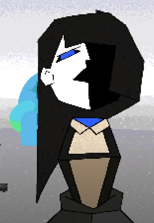 [ She continues spinning, matching his speed. ]

No, just for fun! I simply enjoy spinning around like a ballerina on occasion... or shall I say a baller-ENA!

Hahaha!

[ She stops spinning. Her colors, face and voice suddenly change! ]

That was TEWWIBLE! I'm so bad at jokes...