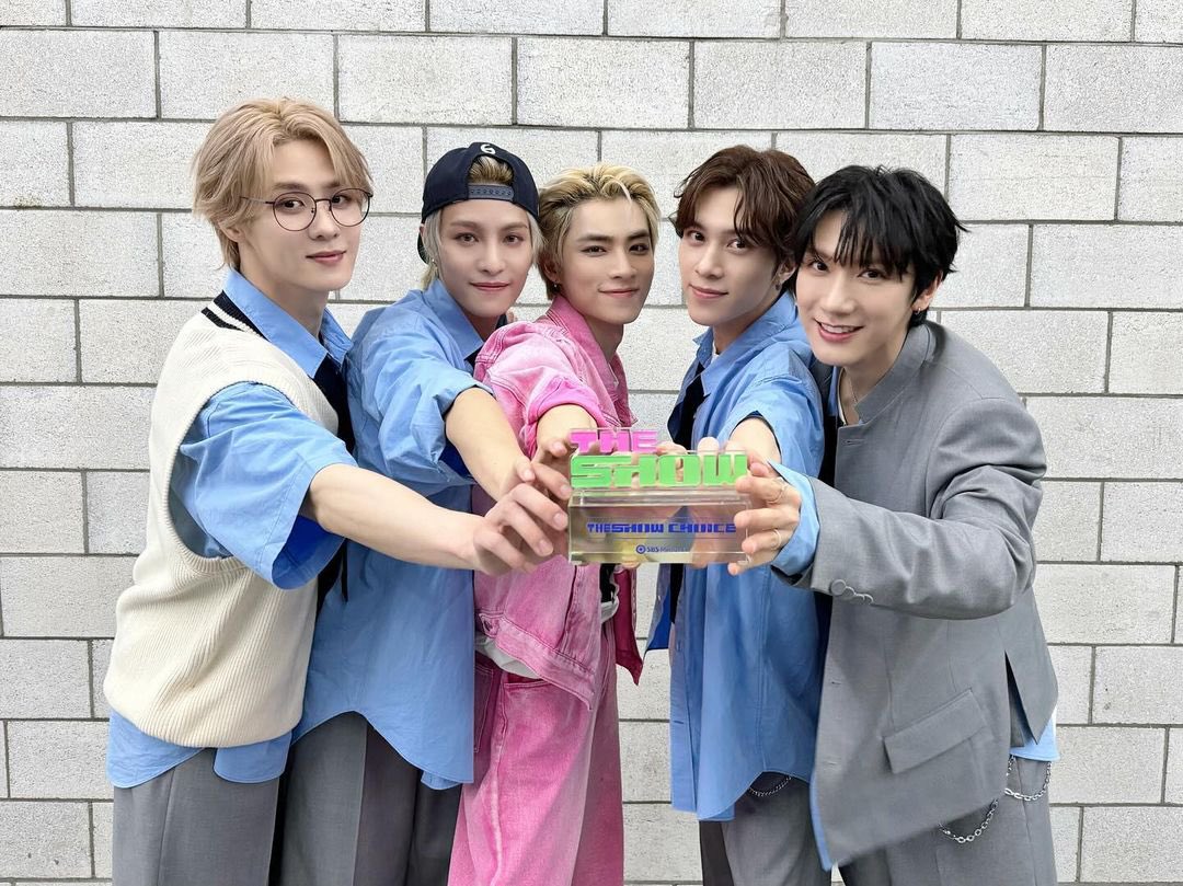 All our hard work has paid off, and we're thrilled to present you with our first victory for 'Give Me That.' Happiness is in the air as we celebrate our success!