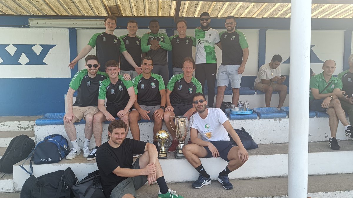 FC_Irlande's tweet photo. 1sts, 2nds &amp; Vets 2 yesterday, good 4-1 win for the 1sts, 2nds unlucky to go down 1-2 &amp; Vets 2 had a nice 2-1 win. Great to back at it in Nossegem, 1sts were showing off our hard earned trophies @kcjFlynn @BonaldiDaCosta @TheFrenchRed71 #abssa #amateurfootball #brusselsfootball https://t.co/hSlNm6Kmbo