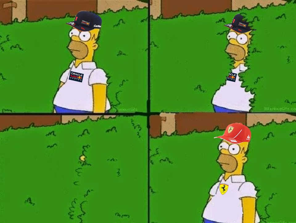 TheSwedeF1's tweet photo. Me as a Max fan in the second half of that race. FORZA FERRARI! 🇮🇹 #P1 #ItalianGP https://t.co/JREMZMejwh