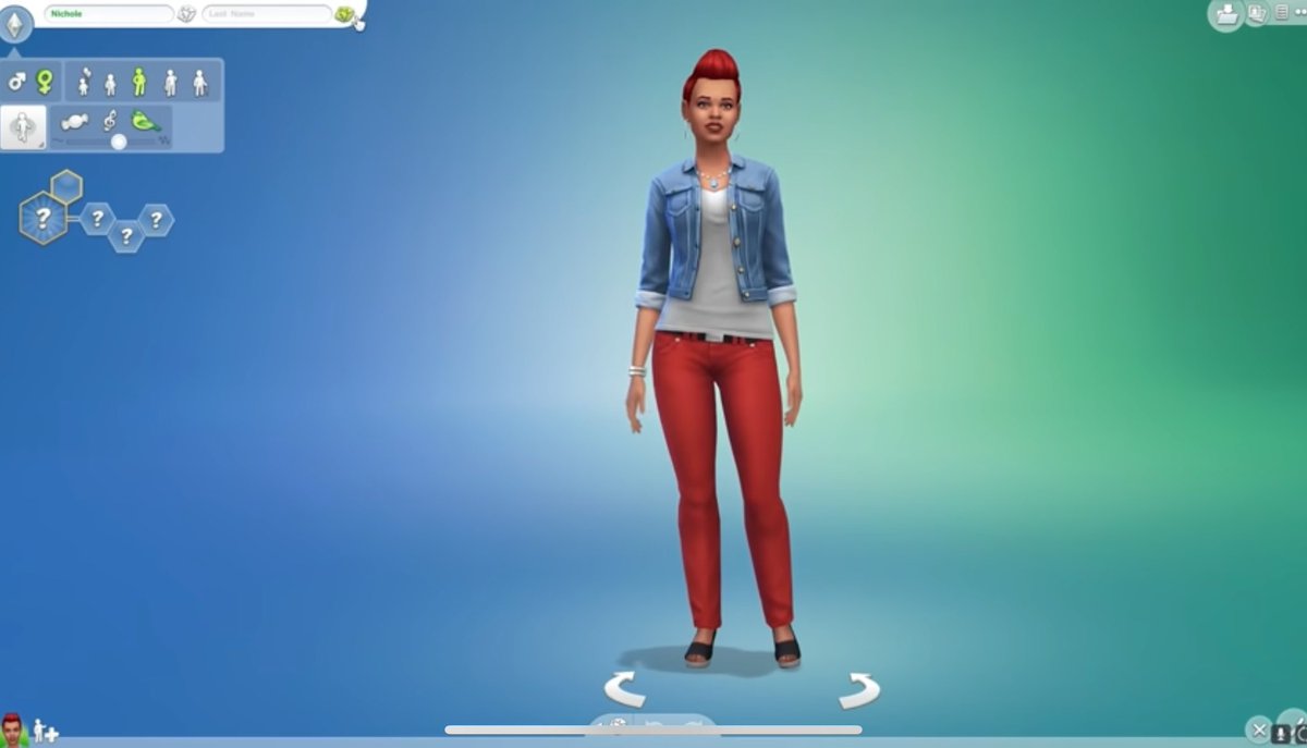 onlyabidoang's tweet photo. Sims 4 on 2014 really was something else 😬 https://t.co/wR76Zc5vIl