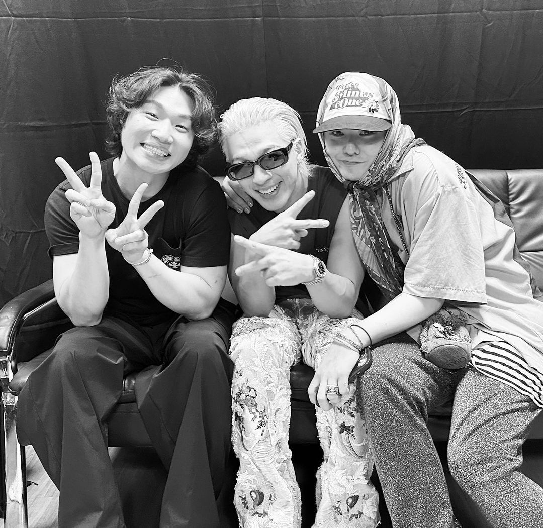 WhiteTamar1's tweet photo. Bigbang is 3. At the backstage 😁
#GDRAGON https://t.co/NpJ2PA5AhG