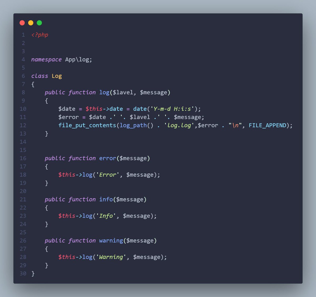 the0x_pwn's tweet image. Log File PHP
#php