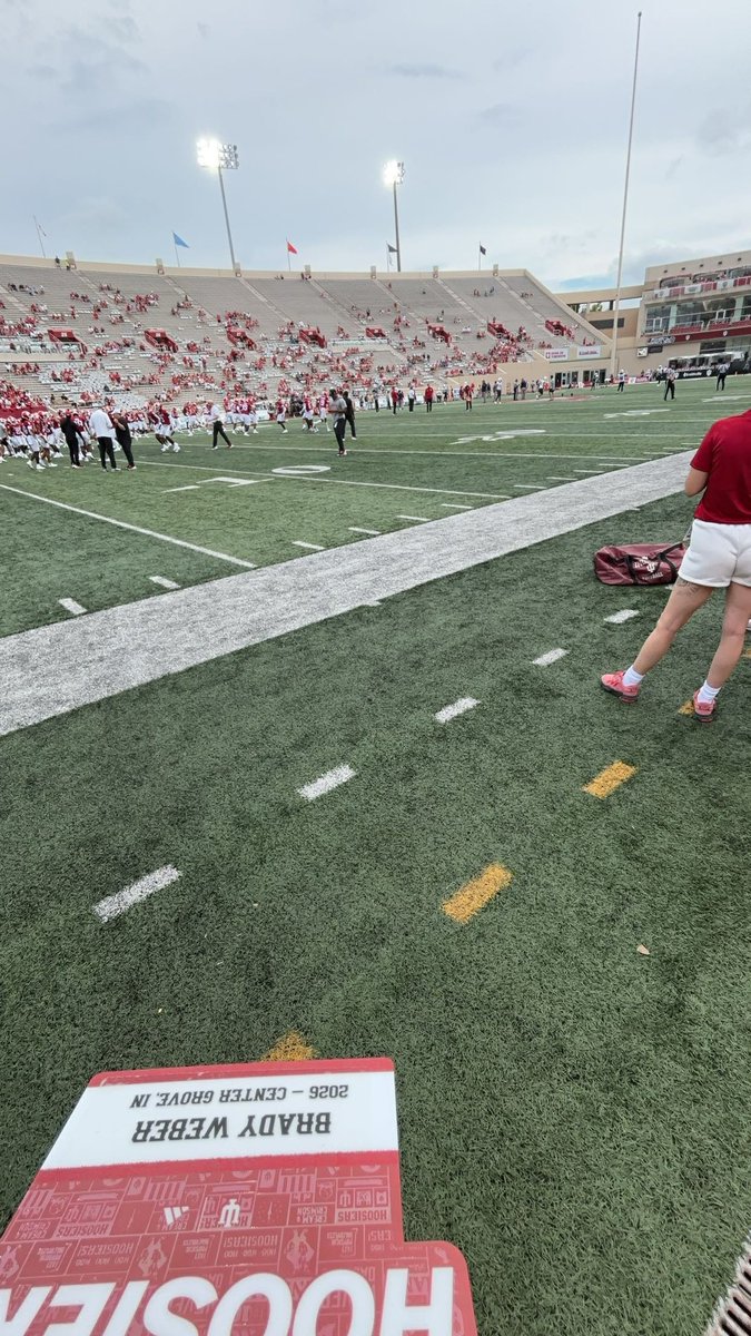 Awesome to be back in Bloomington last night for IU’s opener and win against FIU! 
Thank you for the invite! <a href="/Coach_AHiggins/">Alex Higgins</a> <a href="/CoachLeedsIU/">Coach Zack Leeds</a> <a href="/GageProctor12/">Gage Proctor</a>