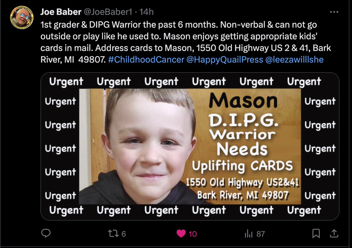 KGoupil2's tweet image. 25 cas de #GITC dans des petites communes avec une carrière de granulats (sable + graviers). 

Small towns + DIPG cases+ Sand &amp;amp; gravel quarries
#DIPG #ChildhoodCancer #GoldSeptember #Cancer 

🧵⬇️
1/25 Bark River MI