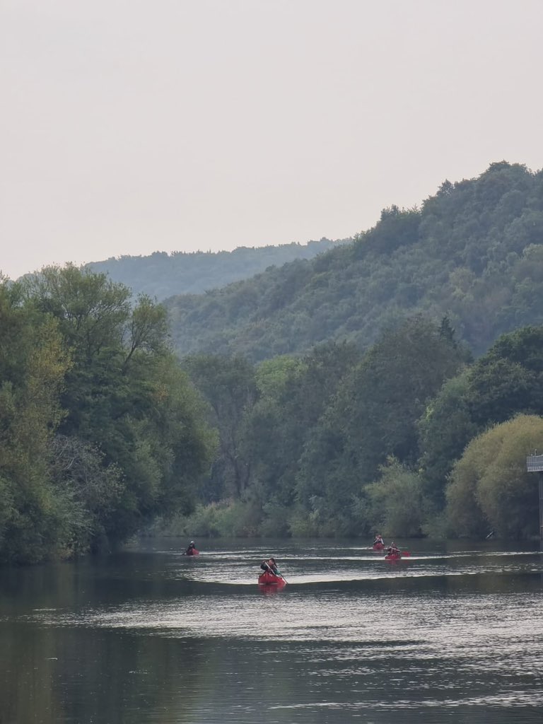 Some time to take in the sights along the wye. @NottmGirlsHigh <a href="/SheffieldHigh/">Sheffield Girls'</a>