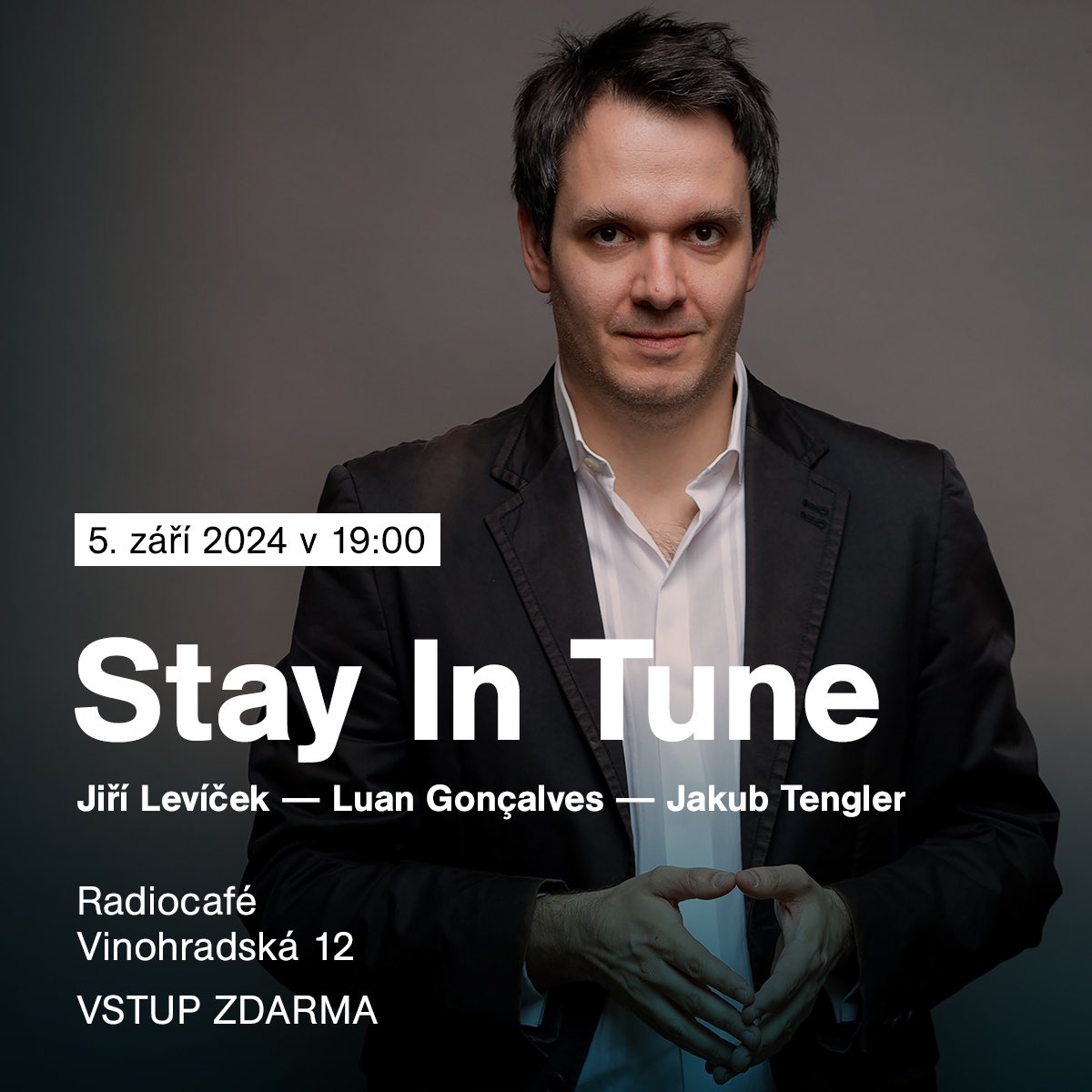 Začínají školy, kroužky, ale také podzimní sezóna koncertů v Radiocafe Vinohradska 12. Startujeme triem pianisty Jiřího Levíčka. Více o formaci v článku: rozhl.as/bgV

🎫 Vstup zdarma
📸 Khalil Baalbaki