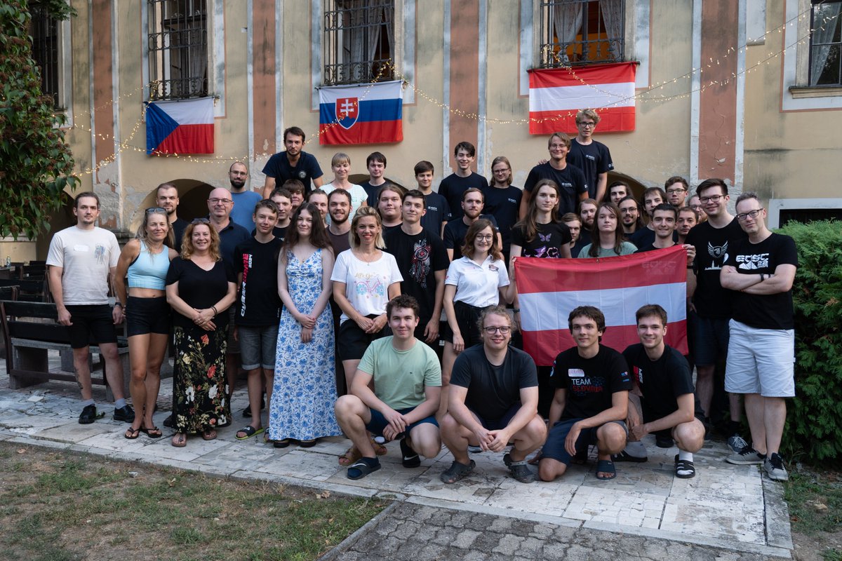 Last week we teamed up with national teams from Slovakia and Czechia (<a href="/CzechCyberTeam/">CzechCyberTeam</a>) as the Habsburg Anarchy to conquer a great 6th place at <a href="/ProjectSEKAIctf/">Project Sekai CTF</a>

Thanks to @CybercenterSK for hosting us in a beautiful location and for the barrels of kofola! #ECSC2024

<a href="/enisa_eu/">ENISA</a>
