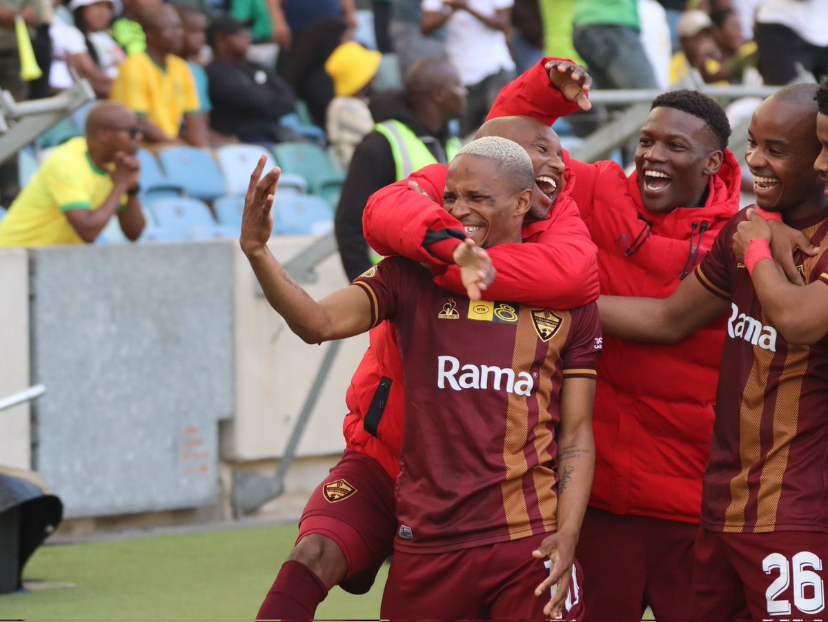 𝗙𝗨𝗟𝗟-𝗧𝗜𝗠𝗘! – We are through to the #MTN8 final 🙌🤩

Stellenbosch 1️⃣–0️⃣ Sundowns (2-0)