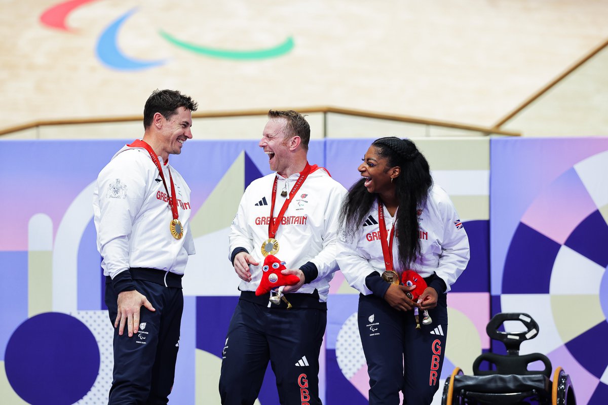 When you thought these three couldn't get any more iconic, they do this 😂🔫

#Paris2024 #Paralympics #IAmLimitless