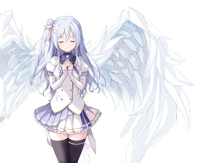 ジュエハ合同の表紙絵の話 裏表紙に重なってる翼の部分はざっくりだけどこの辺まで描いてた 