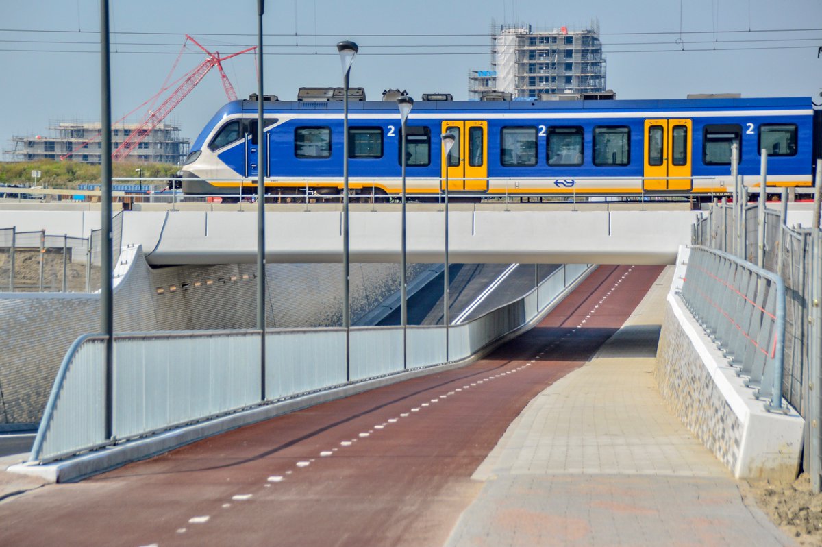 Through design, the Dutch made the cycle lanes a priority — visually and physically.

Bicycle underpasses are an essential part of Dutch cycling infrastructure; built below busy arterials and railways to improve safety and flow of traffic.