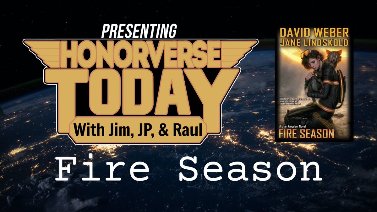 HankDavis's tweet image. Welcome listeners! On this very exciting episode of the Honorverse Today podcast, Raul, JP, and Jim discuss the second book in the Star Kingdom series, Fire Season by David Weber and Jane Lindskold. 
tpenetwork.com/hvt-025-fire-s…